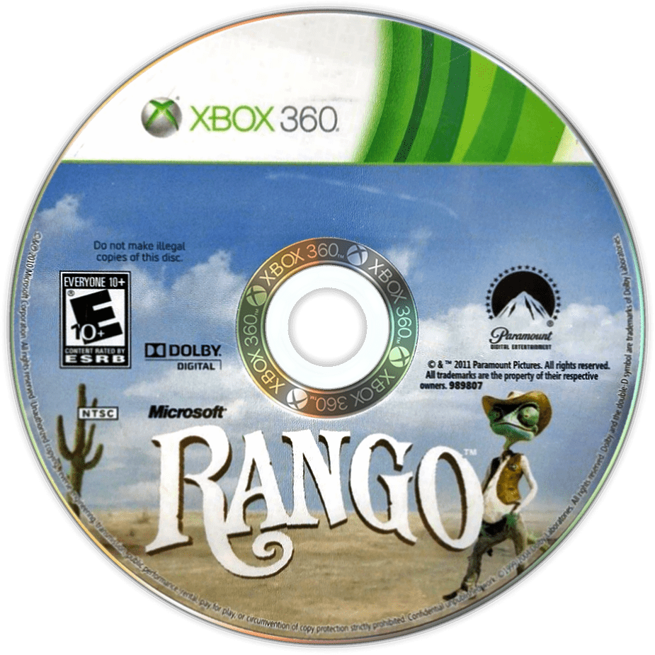 Rango: The Video Game media 2 for Xbox 360